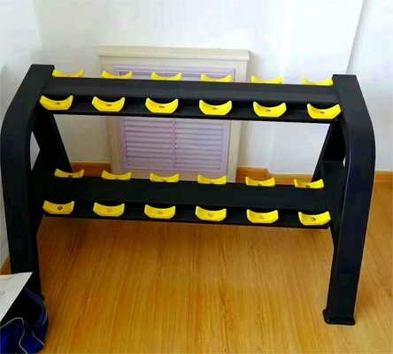 Professional 3-Tier Steel Dumbbell Rack for Weight Lifting Exercise Minimum Customization