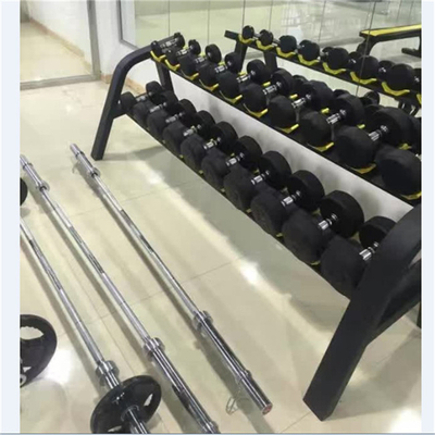 Professional 3-Tier Steel Dumbbell Rack for Weight Lifting Exercise Minimum Customization