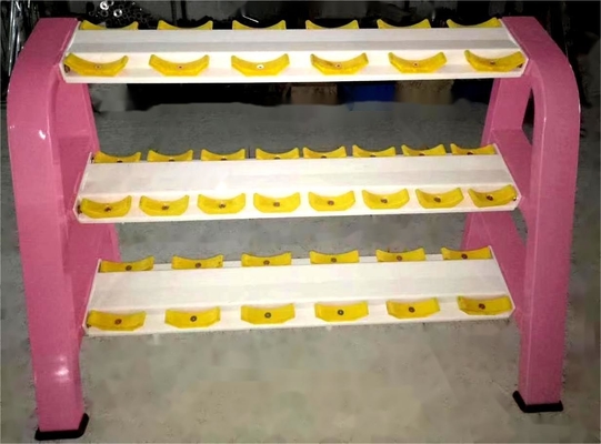 Professional 3-Tier Steel Dumbbell Rack for Weight Lifting Exercise Minimum Customization