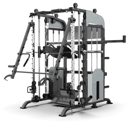 Steel Tube Q235 Commercial All-in-One Functional Trainer Multi-Function Smith Machine