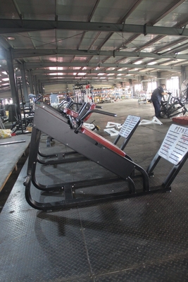 Commercial Steel 45 Degree Hack Squat Gym Training Machines Pin Loaded Body Building