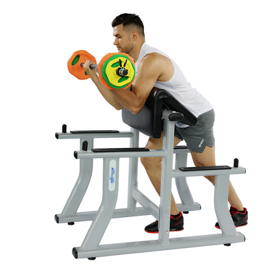 1170*800*1080 mm Arm Curl Bench for Biceps Curl Pin Load Selection Machines at Gym