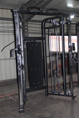 Get Stronger with Cable Home Gym Body Build Chest Press Lat Pulldown Row Sq