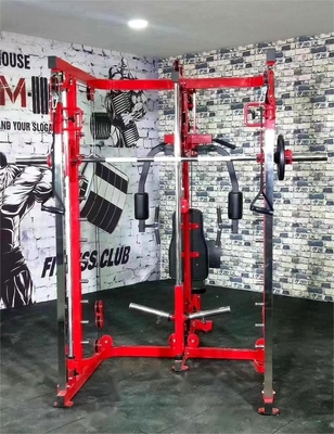 Power Squat Rack Smith Machine Sports Workout Style for Strength Training Equipment
