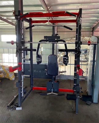 Power Squat Rack Smith Machine Sports Workout Style for Strength Training Equipment