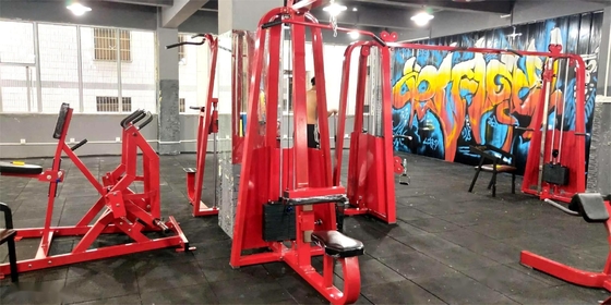 Medium Loader Type Adjustable Cable Crossover for Strength Training and Body Building