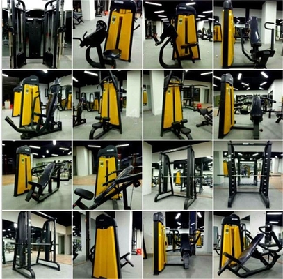 Fitness Bodybuilding Exercise Steel Seated Tricep-Flat Machine with Training Pin Load
