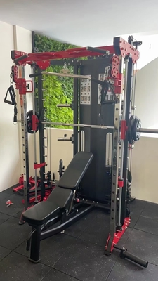 Multi-Functional Shoulder Chest Leg Press Power Squat Rack for Home OEM Customization