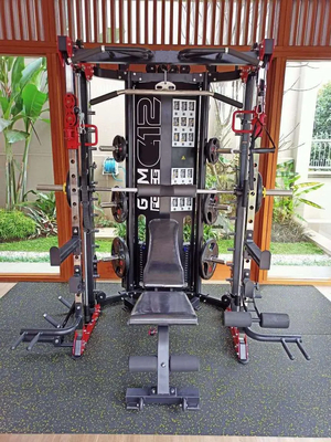 Multi-Functional Shoulder Chest Leg Press Power Squat Rack for Home OEM Customization