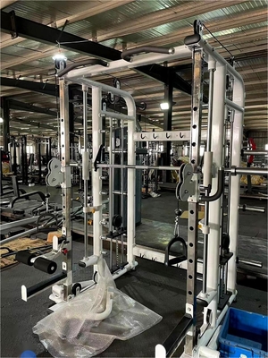 Gym Center All in One Indoor Multi-Functional Commercial Steel Smith Machine Weight Stacks
