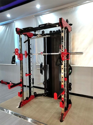 Strength Training Body Building Power Squat Rack Smith Machine for Home or Commercial
