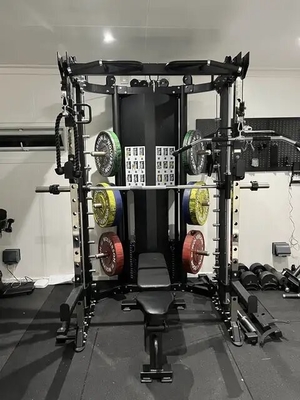 Strength Training Body Building Power Squat Rack Smith Machine for Home or Commercial