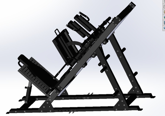 Medium Loader Plate Loaded Leg Press Hack Squat The Perfect Addition to Your Home Gym