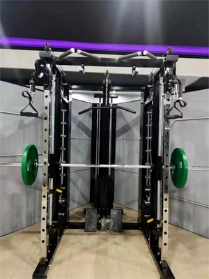Commercial All-In-One Multifunction Gym Rack Smith Machine for Home Fitness Training