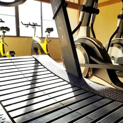 LED Screen Self-Generating Curve Treadmill for Commercial Gym Walking Cardio Training