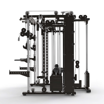 Home Multi-Function Weight Lifting Training Station with Unisex Smith Machine