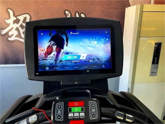 Body Building Motorized Electric Walking Treadmill with LED Screen and Speed Control