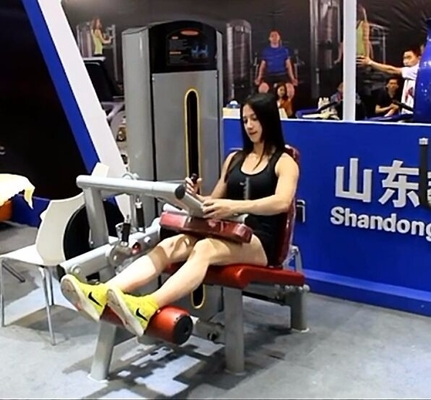 Medium Loader Adjustable Steel Leg Curl Machine Adjustable Seat for Calf Exercise
