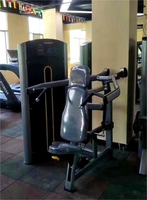 Home Indoor Medium Loader Steel Pin Loaded Machines-Seated Shoulder Press Bench Type
