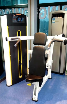 Home Indoor Medium Loader Steel Pin Loaded Machines-Seated Shoulder Press Bench Type