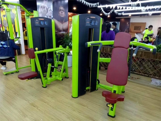 Home Indoor Medium Loader Steel Pin Loaded Machines-Seated Shoulder Press Bench Type