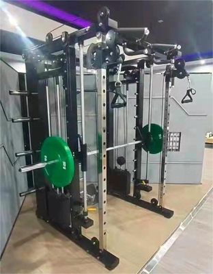 Pin and Plate Loaded Commercial All-in-One Functional Trainer for Multifunction Gym Rack