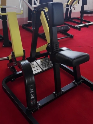 Steel Plate Loaded Seated Row Machine for Low Row Strength Training and Efficiency