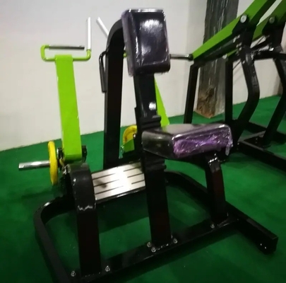 Steel Plate Loaded Seated Row Machine for Low Row Strength Training and Efficiency