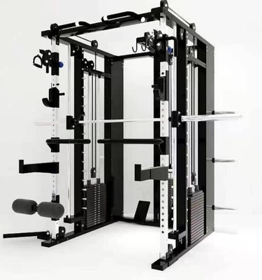 Adjustable Pulley Leg Press Smith Squat Machine for Commercial Gym Strength Training