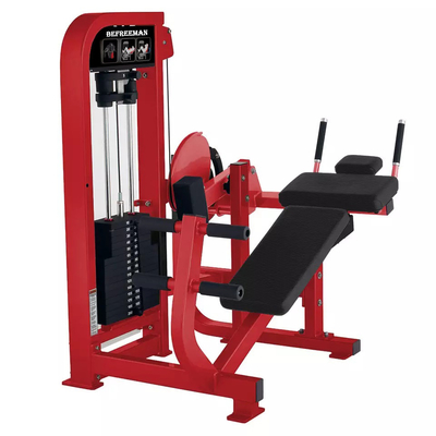 Gym Equipment Abdominal Crunch Machine with Pin Load Selection and Steel Frame Design