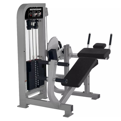 Gym Equipment Abdominal Crunch Machine with Pin Load Selection and Steel Frame Design