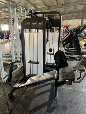 Gym Equipment Abdominal Crunch Machine with Pin Load Selection and Steel Frame Design