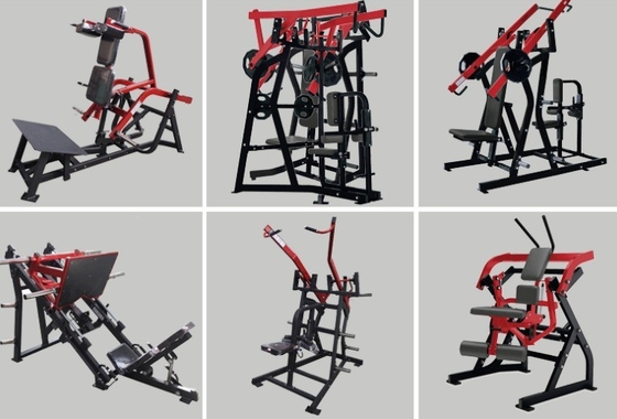 2 in 1 Seated Iso-Lateral Chest/Back Plate Loaded Gym Equipment for Steel Construction