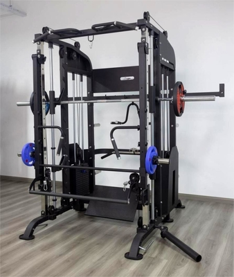 Home Exercise Fit Body Commercial Adjustable Pulley Leg Press Multi Gym Smith Machine