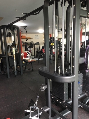 8 Station Multi Gym Equipment Cable Power Rack for Steel Tube Q235 Strength Training