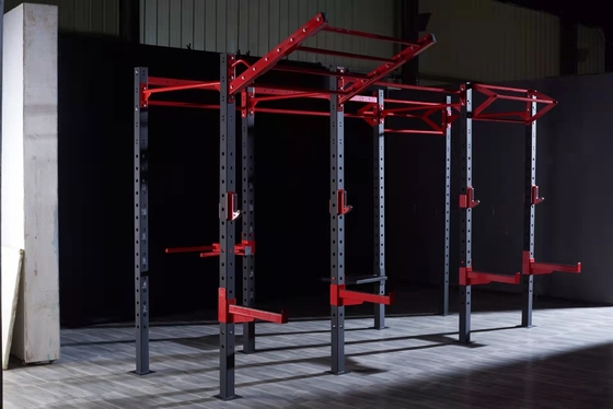 Commercial Fitness Gym Multi-Function Smith and Squat Rack with Weight Stack Machine