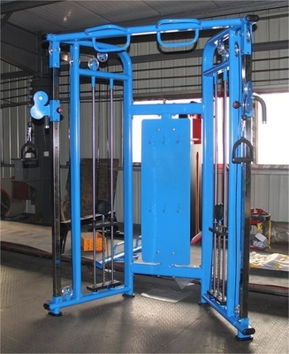 Sport Training Equipment 1300*2010*2110mm Multi Functional Trainer Cable Home Gym Style