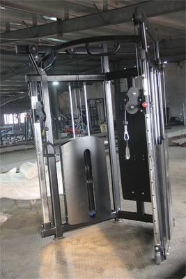Sport Training Equipment 1300*2010*2110mm Multi Functional Trainer Cable Home Gym Style