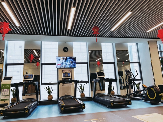 Customized Logo Availabled Touch Screen Treadmill for Commercial Cardio Training Walking