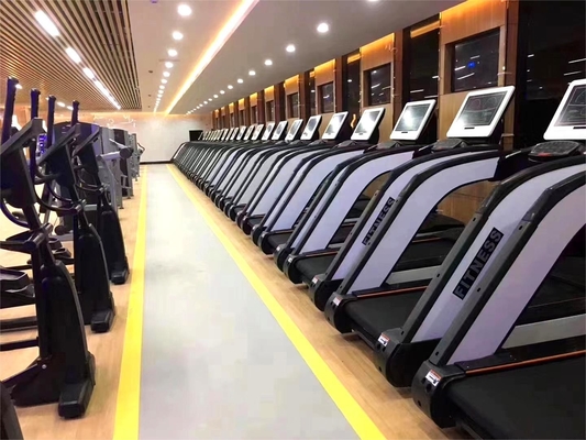 Commercial Gym Equipment Q235 LCD Touch Screen Treadmill for Home Strength Training