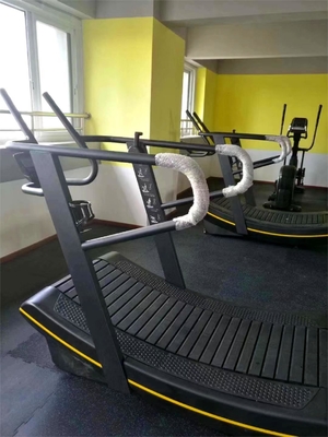Customized Logo Availabled Home Gym Treadmill Non Motorized Air Runner Manual Curved