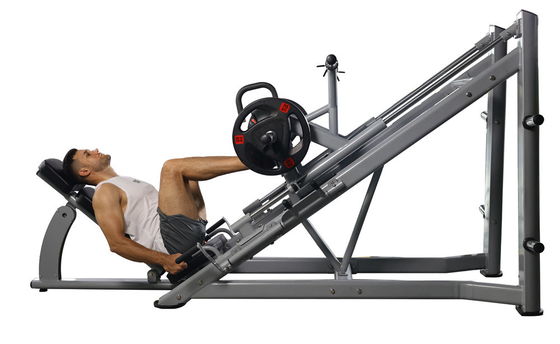 Medium Loader Plate Loaded Machines 45 Degree Leg Press Hack Squat for Body Sculpting
