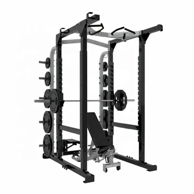 Steel Body Building Fitness Multi Functional Gym Power Cage for Leg Press and Rowing