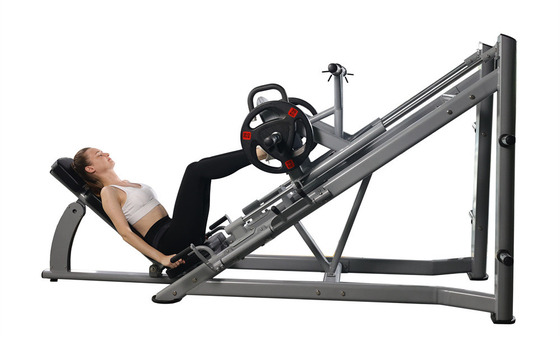 Medium Loader Plate Loaded Machines 45 Degree Leg Press Hack Squat for Body Sculpting