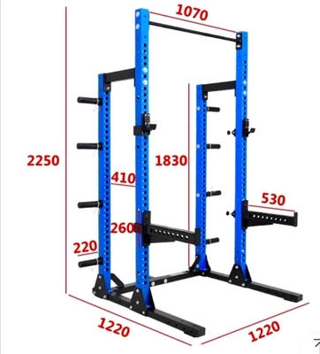 Unisex Home Gym Training Power Rack Multi Function Station Weight Lifting System