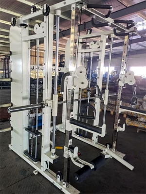 Home Gym Power Cage Squat Rack with Multi Functional Smith Machine and Weightlifting