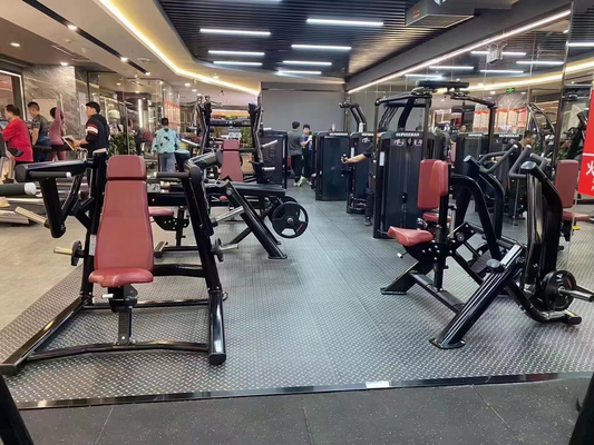 1.7*1.3*2.1 Medium Loader Steel Seated Leg Press Gym Machine for Strength Training
