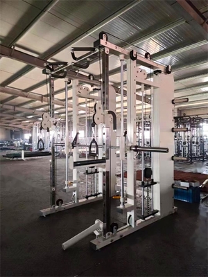 Home Gym Station Multi Functional Power Cable Crossover for Bodybuilding and Squat Rack