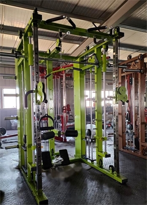Home Gym Station Multi Functional Power Cable Crossover for Bodybuilding and Squat Rack