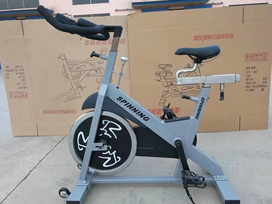 Steel Two Layer Electrostatic Powder Coating Surface Indoor Bike for Cardio Exercise